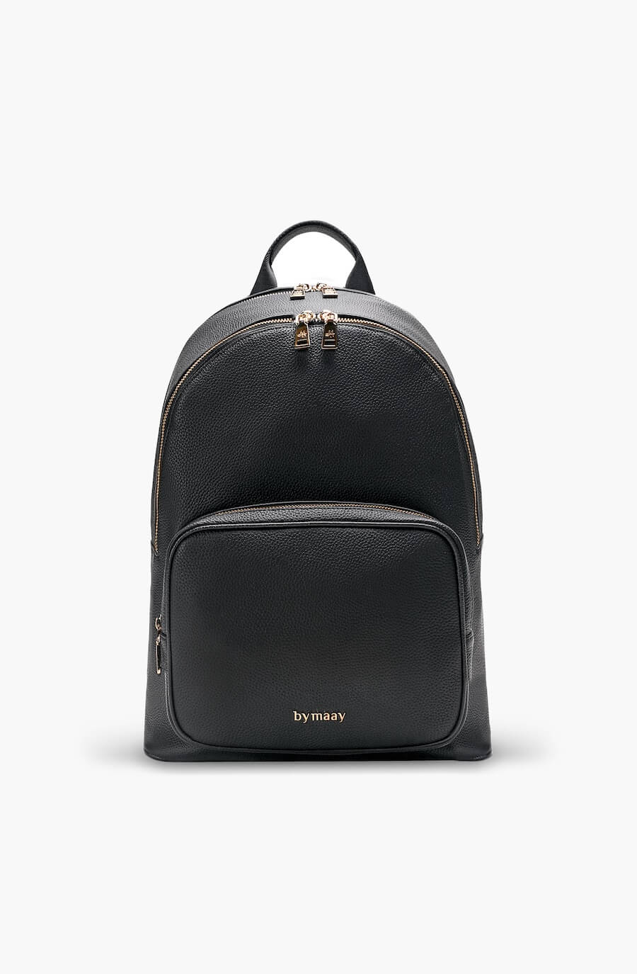 Aly Leather Backpack (Gold) – bymaay