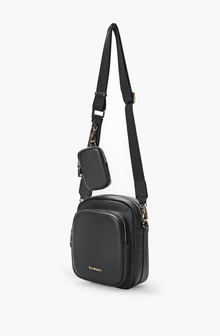 ash black leather backpack Ash Black Leather (Gold) – bymaay