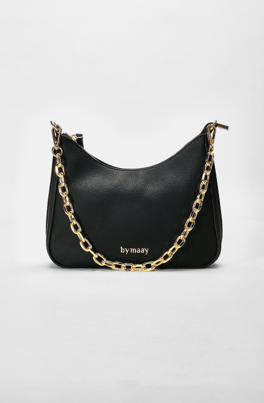 Luna Black Leather (Gold) 